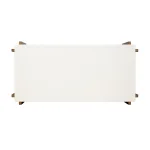 Lincoln Rectangular Coffee Table with Casters - Image 9