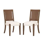 Lincoln Pair of Upholstered Dining Chairs - Image 9