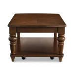 Bellevue Rectangular Coffee Table with Casters - Image 5