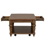 Bellevue Rectangular Coffee Table with Casters - Image 12