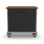 Plymouth Gray Nightstand - Image 10