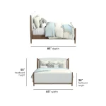 Verona King Upholstered Bed - Image 4