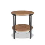 Millwork Brown Round End Table - Image 4