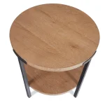 Millwork Brown Round End Table - Image 10