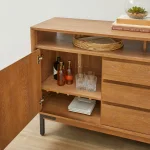 Millwork Brown Sideboard - Image 8