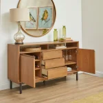 Millwork Brown Sideboard - Image 10