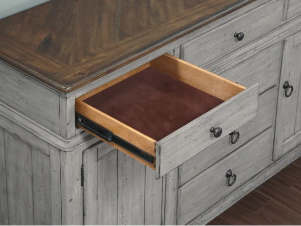 Plymouth Gray Buffet - Image 7