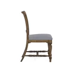 Plymouth Gray Pair of Upholstered Dining Chairs - Image 5