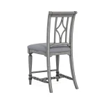 Plymouth Gray Pair of Armless Dining Chairs - Image 7
