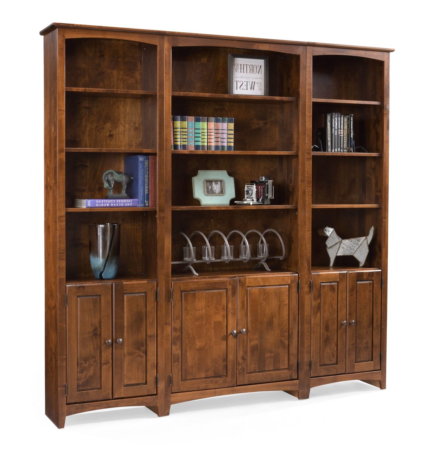 Alder Bookcases Options - WallUnit