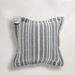 Shaggy Stripe Outdoor Throw Pillow