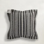 Shaggy Stripe Outdoor Throw Pillow - Image 4