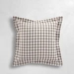 Check Plaid Outdoor Throw Pillow - Image 4