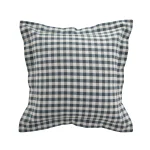 Check Plaid Outdoor Throw Pillow - Image 6