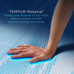 Tempur-LuxeBreeze® Medium Hybrid Twin XL - Image 4