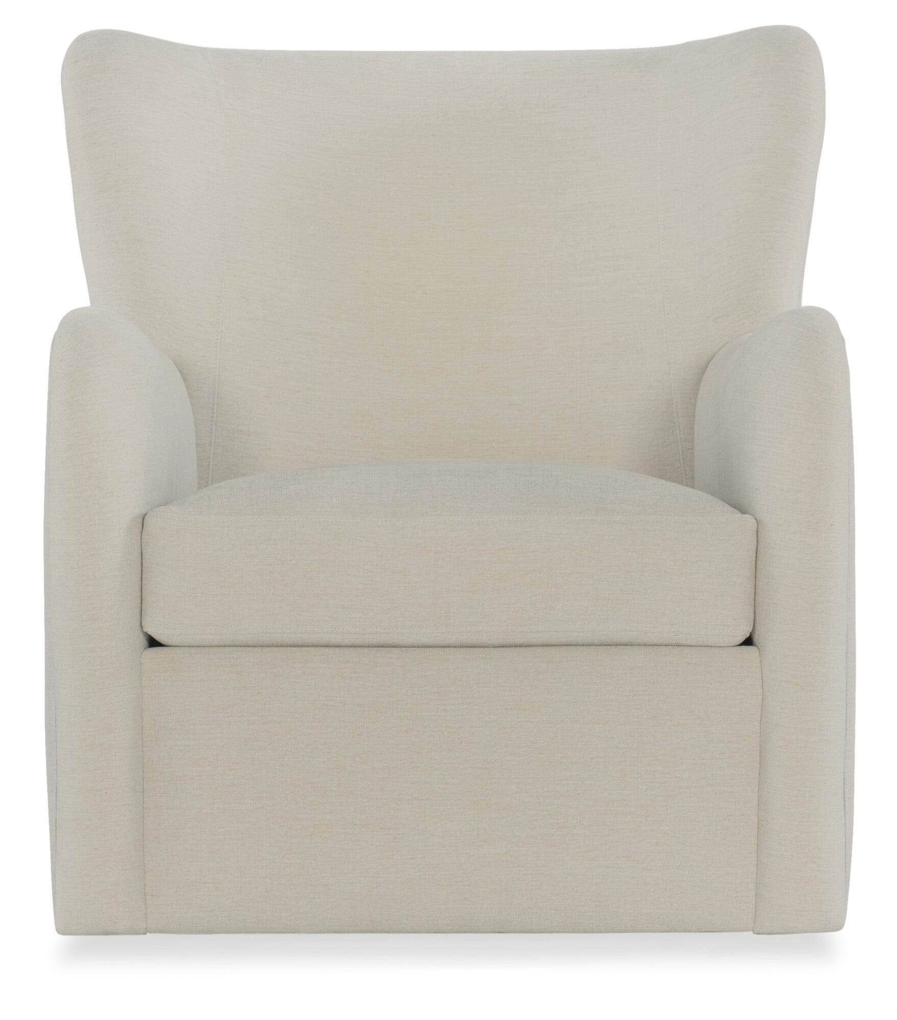 1538009-106243444 Hooker Custom Upholstery & Phillippe Phillippe Swivel Chair - Image 1