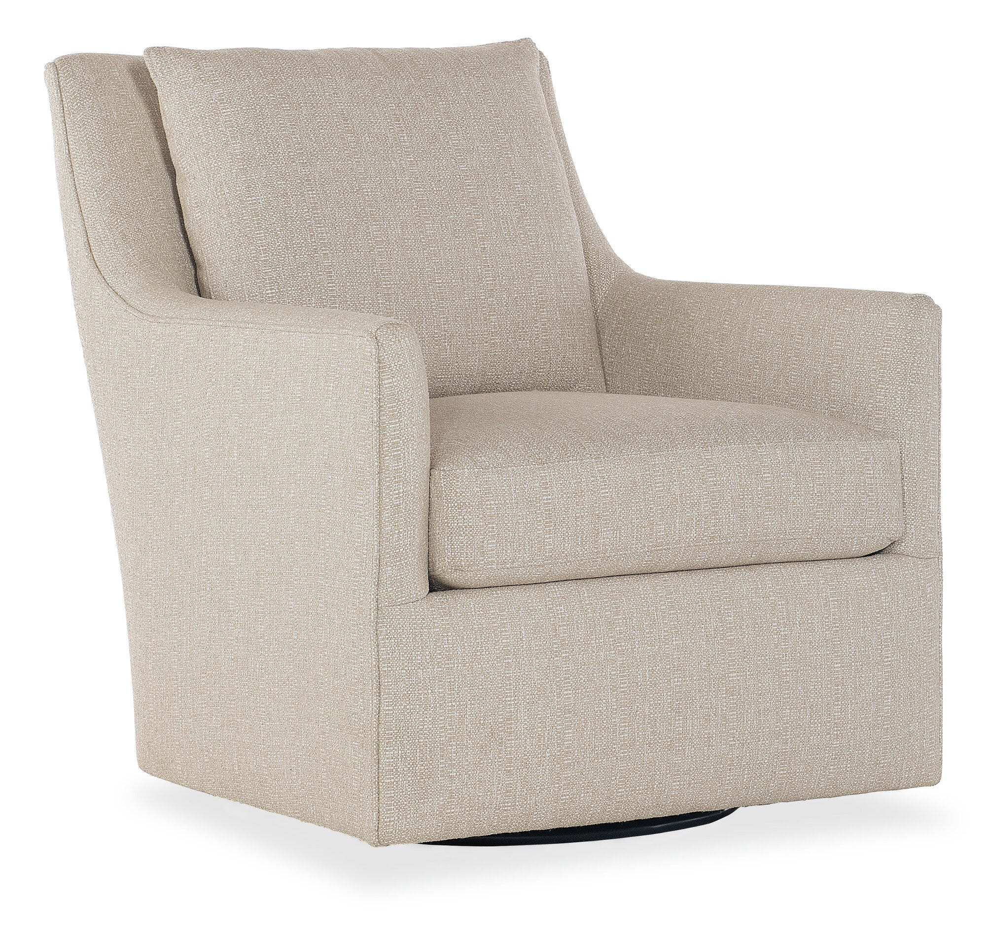 Hooker Custom Upholstery & Roake Roake Swivel Chair