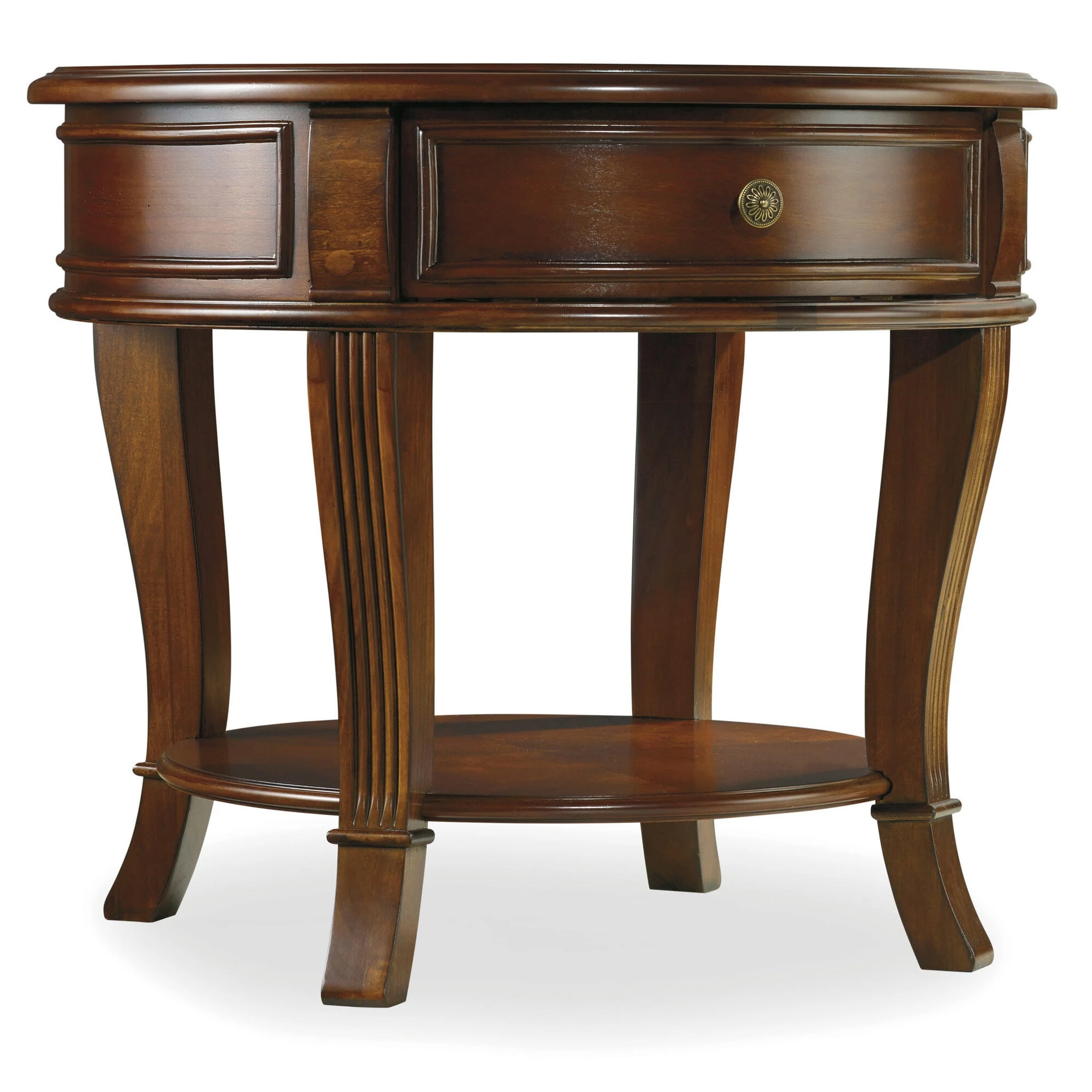 28180116-106316249 Brookhaven Round Lamp Table - Image 1