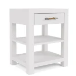 Rosalie 1-Drawer Nightstand-White - Image 5