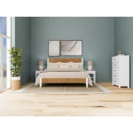 Rosalie 1-Drawer Nightstand-White - Image 10