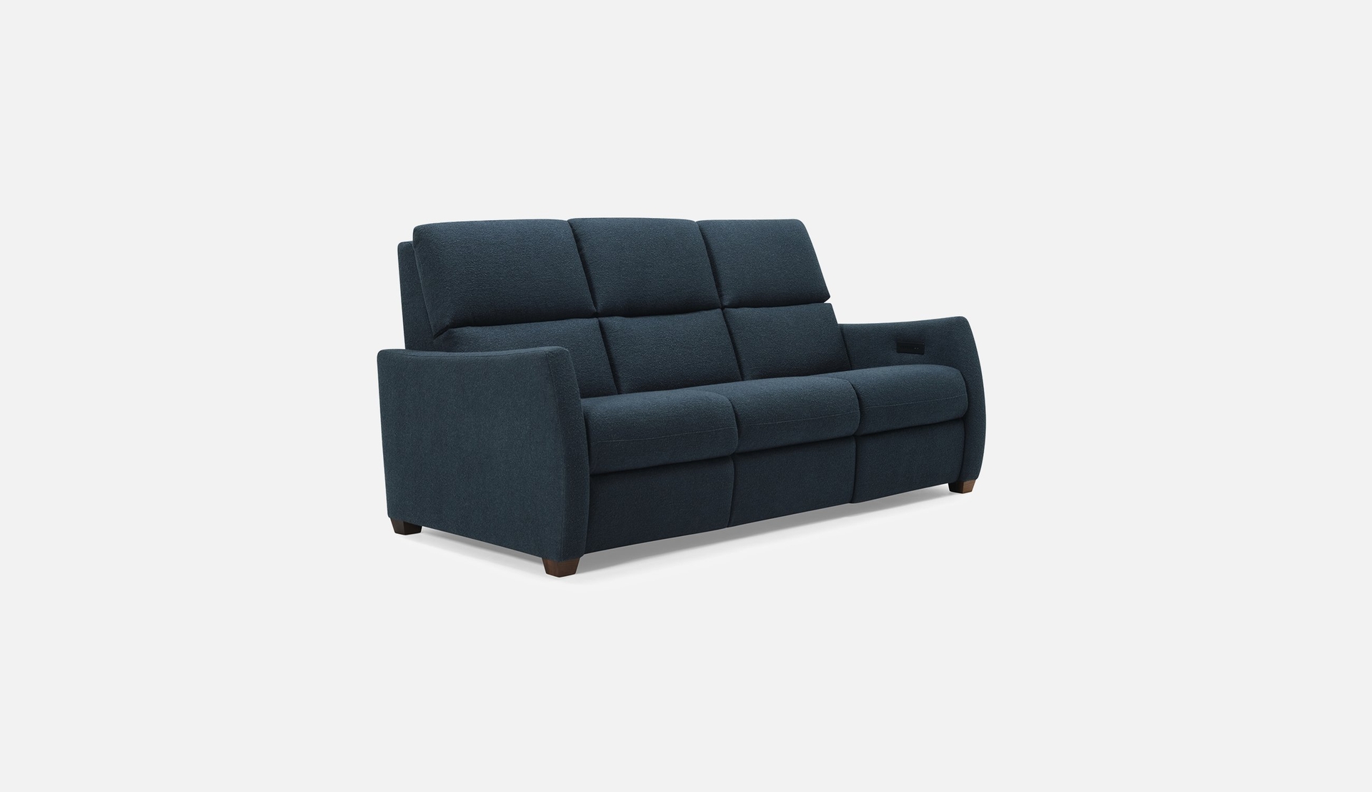 40110L6-106037654 Luna Power Reclining Sofa with Headrest & Lumbar - Image 1