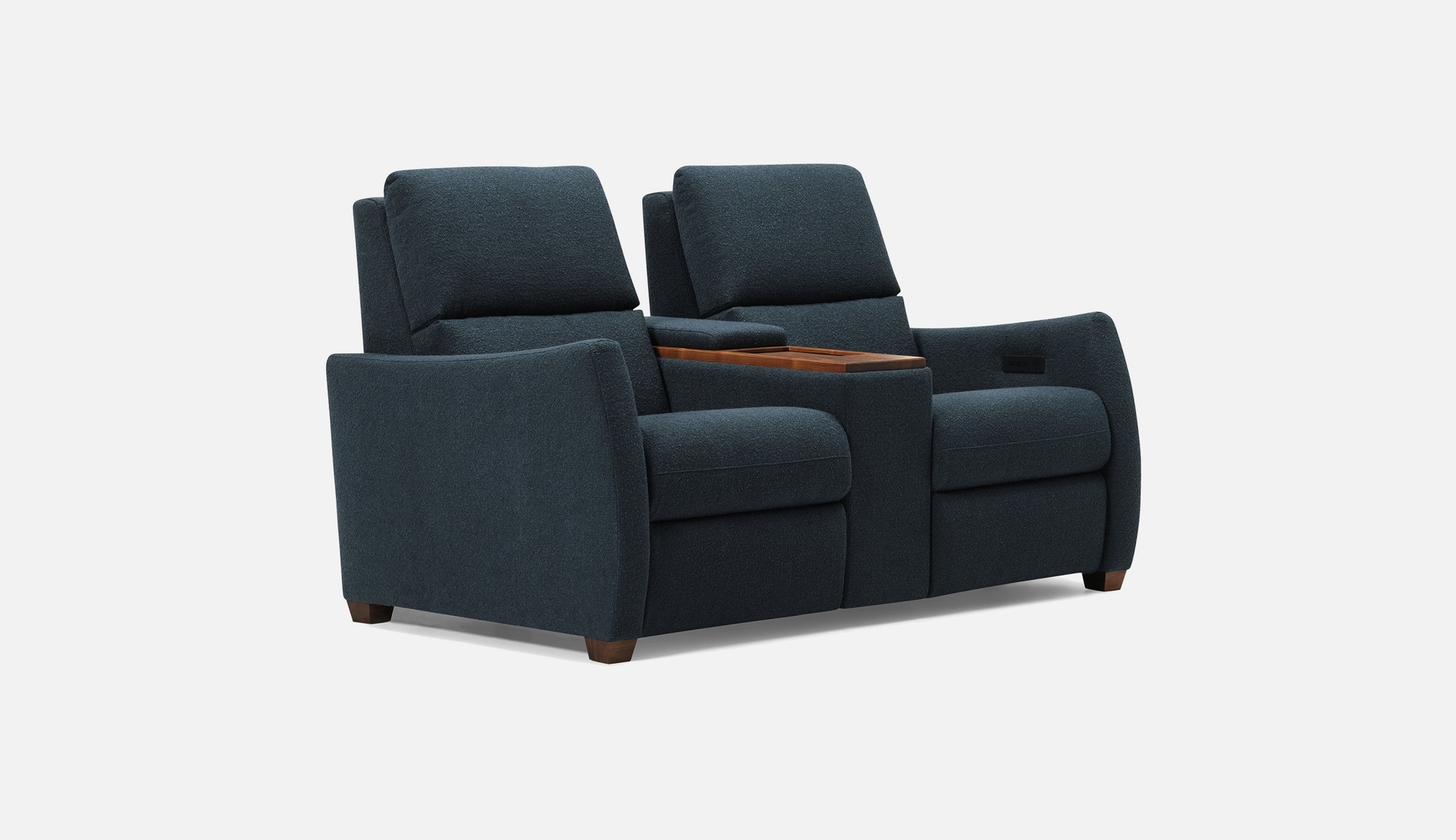 Luna Power Reclining Loveseat with Headrest & Lumbar