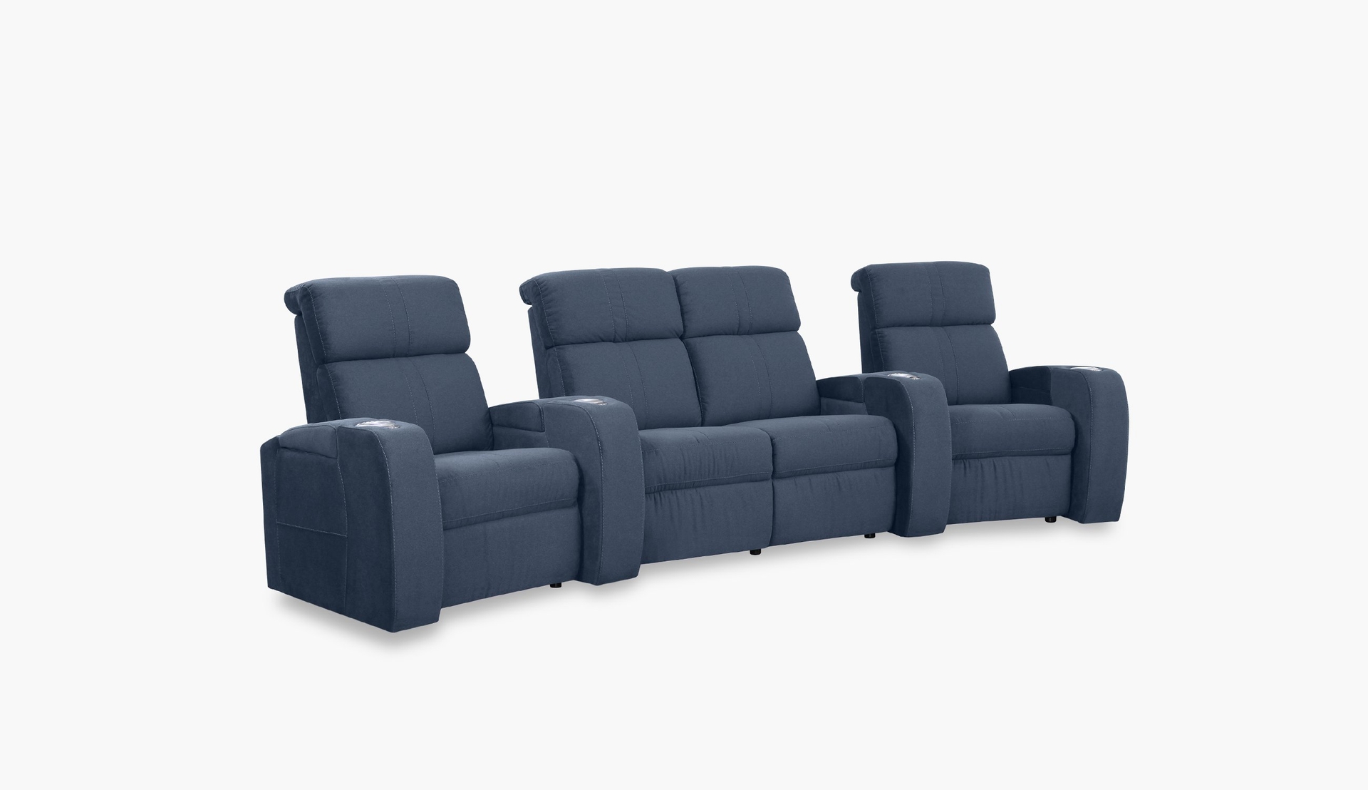Flicks Left-Hand Facing Power Recliner with Power Headrest