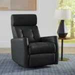 Baltic II Power Swivel Gliding Recliner with Power Headrest