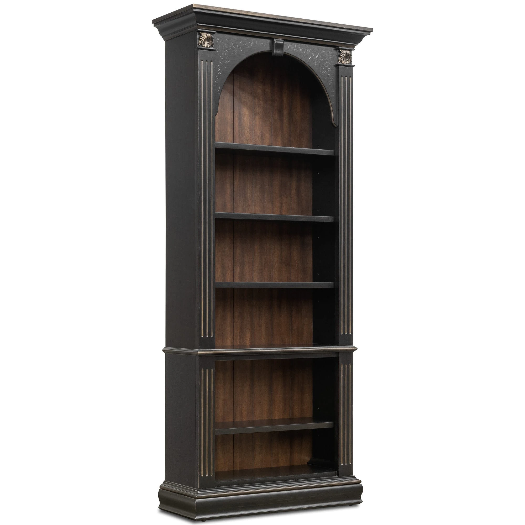 50050385-106316360 Black Bookcase - Image 1