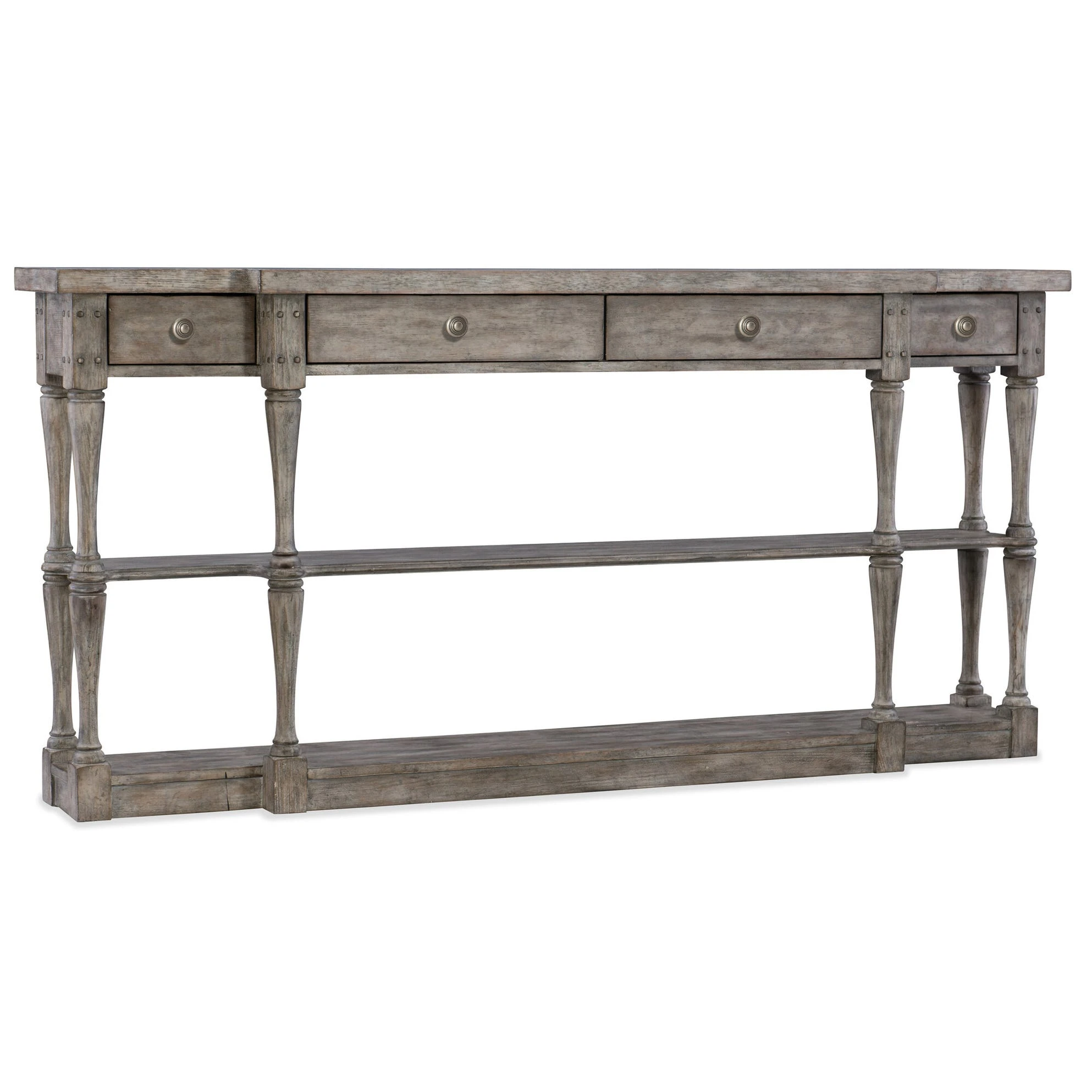 562085001LTGY-106316918 Sanctuary Four-Drawer Console - Image 1