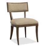 Cashiers Klismos Fabric Chair