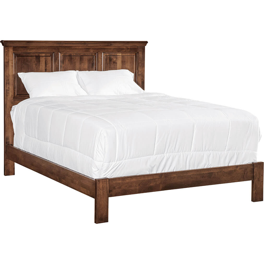 61298-106298522 Heritage Raised Panel Queen Bed - Low Footboard - 61298 - Image 1