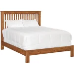 Shaker Slat Full Bed - Low Footboard - 61343