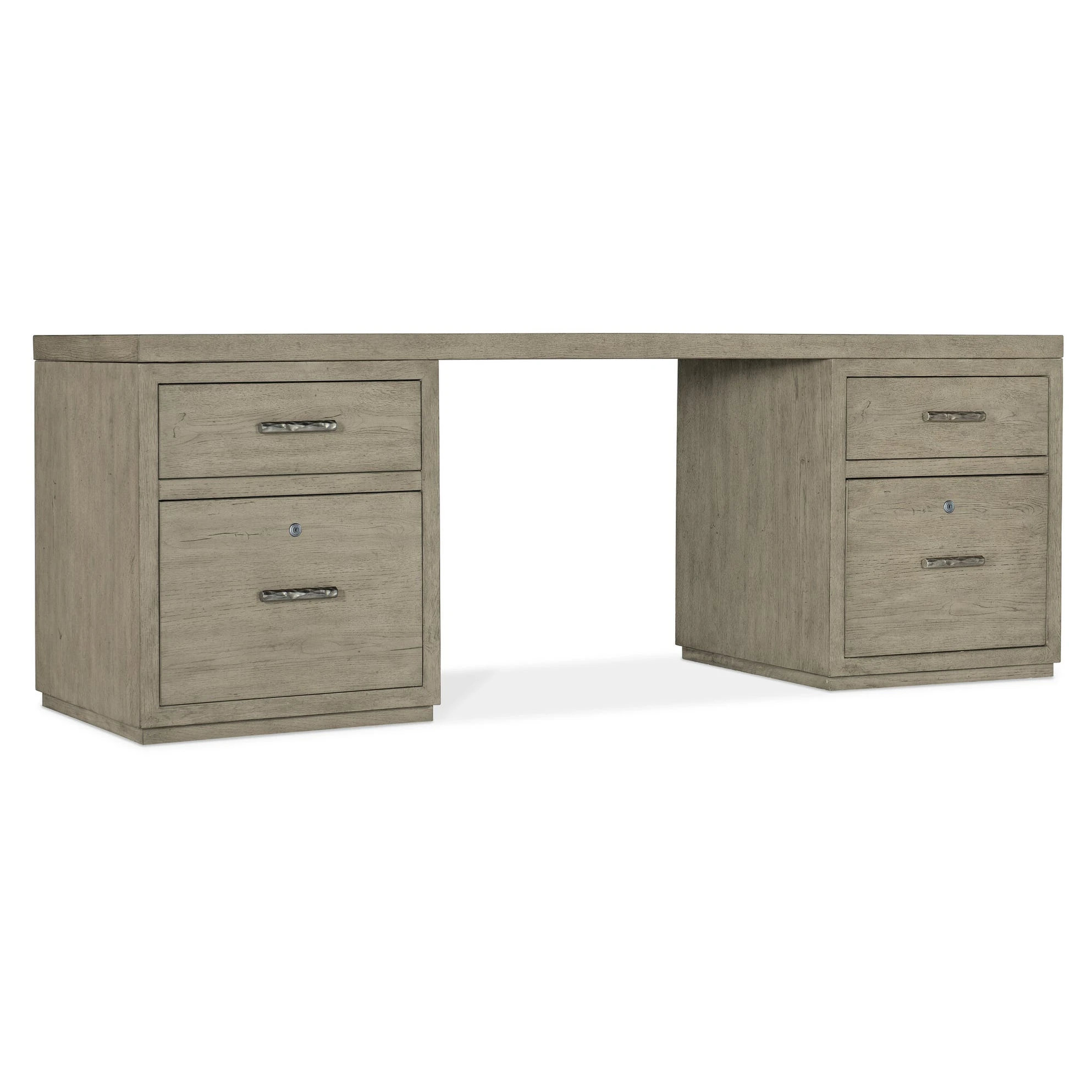 61501091385-106318784 Linville Falls 84" Desk with Two Files - Image 1