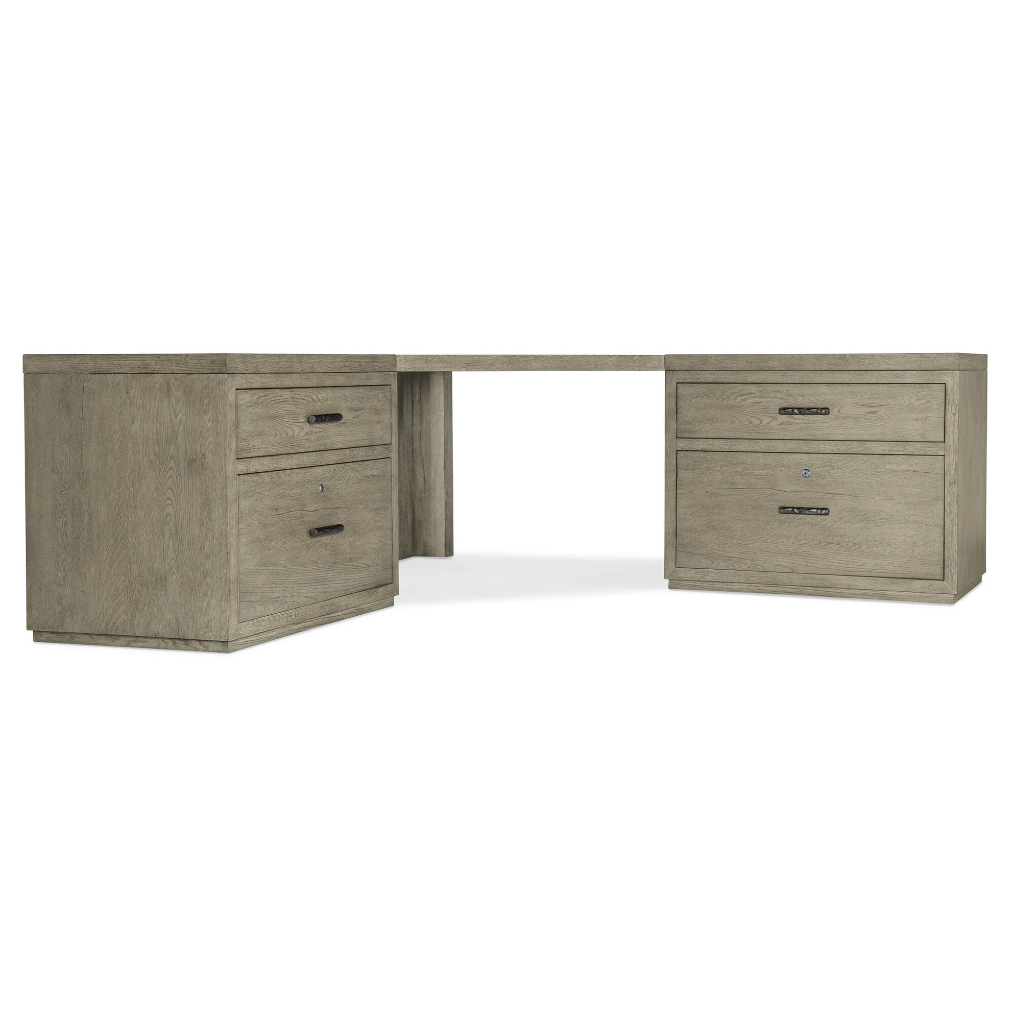 61501093885-106318882 Linville Falls Corner Desk with Two Lateral Files - Image 1