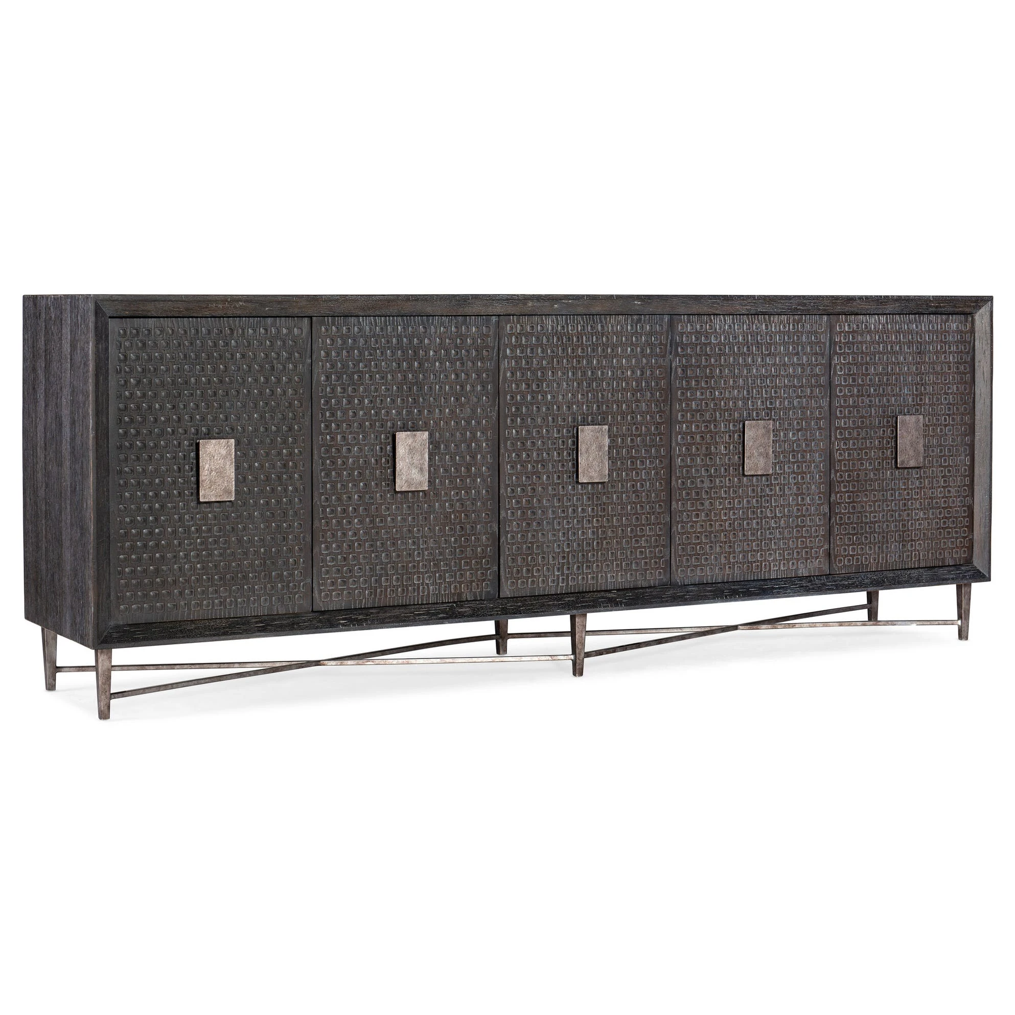 6288510696-106319254 Melange Keenan Five Door Credenza - Image 1