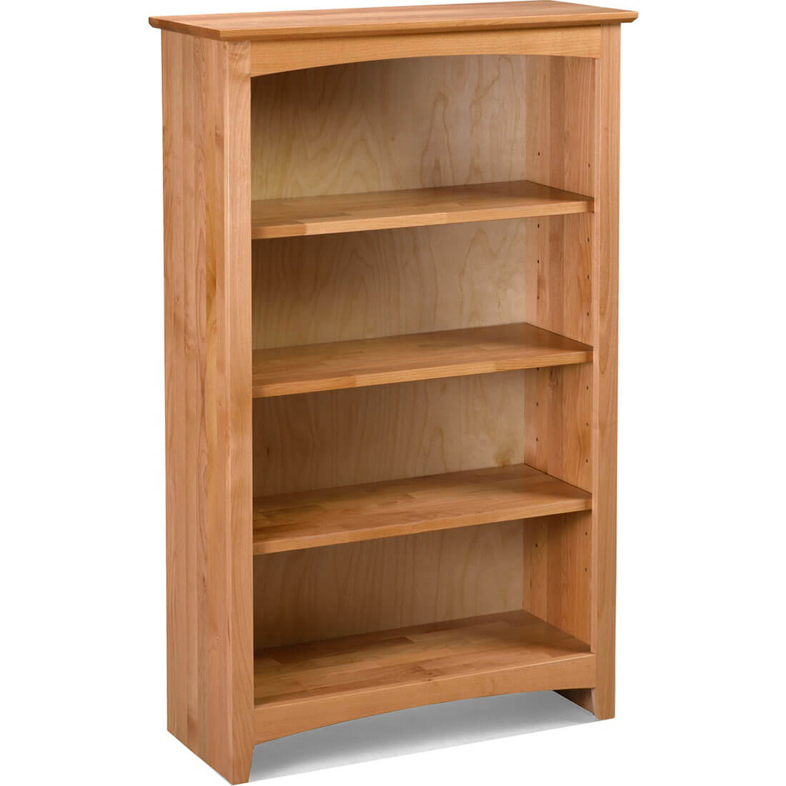Shaker Bookcases Alder Bookcase 30 x 48 - 63048