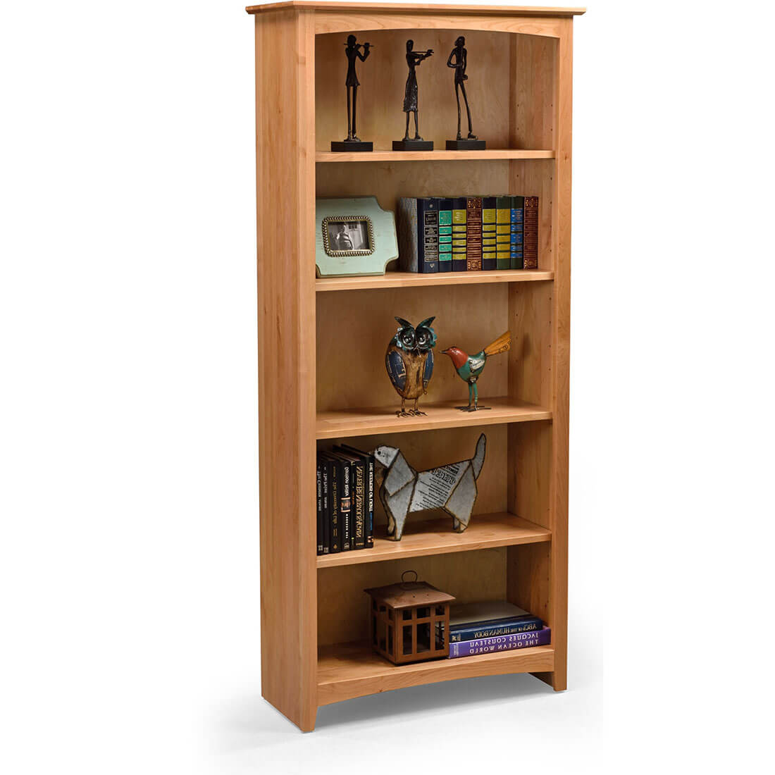 63072-106298652 Shaker Bookcases Alder Bookcase 30 x 72 - 63072 - Image 1