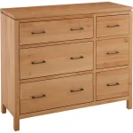 2 West 6 Drawer Combo Dresser - 63261