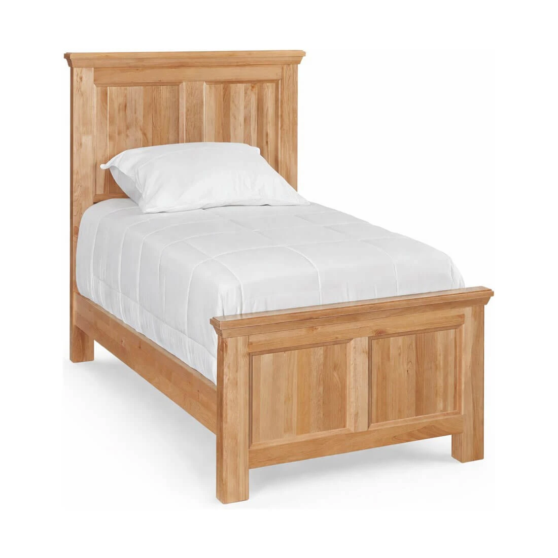 Emmerson Flat Panel Twin Bed - Tall Footboard - 64078