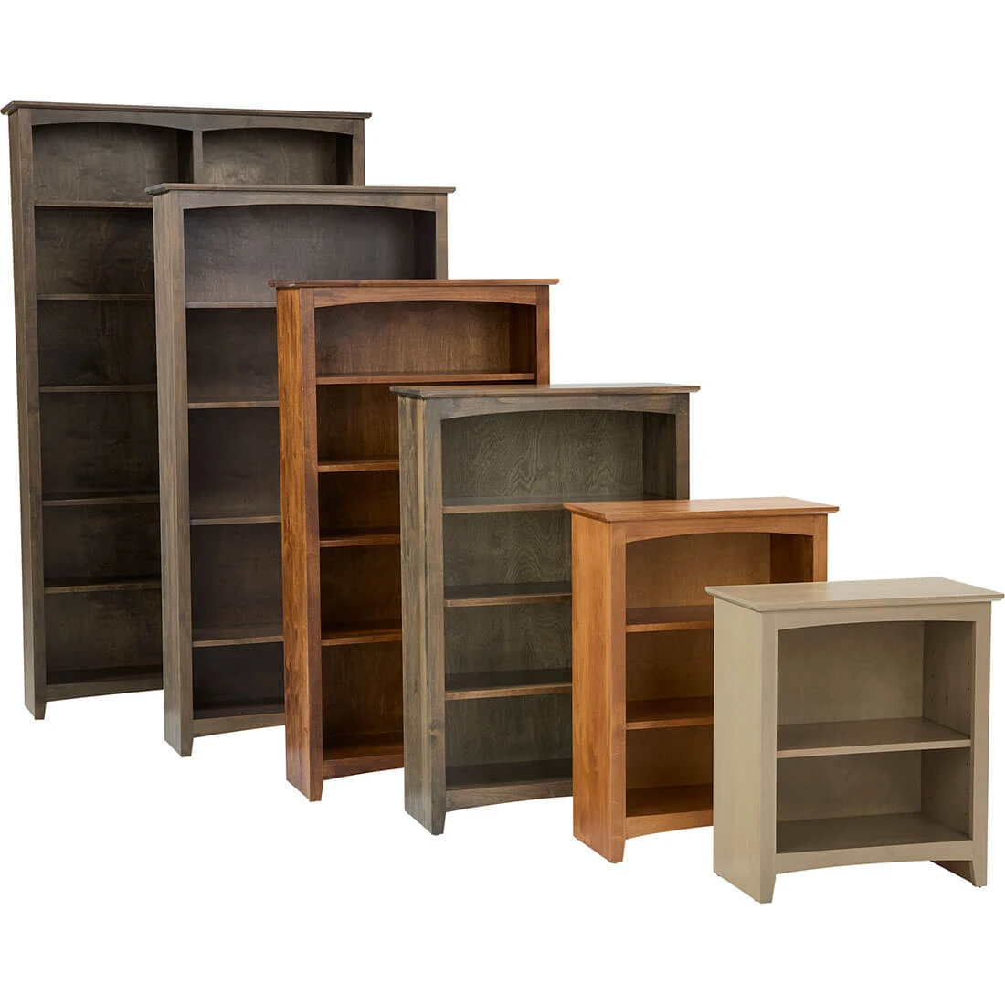 Shaker Bookcases Alder Bookcase 48 x 48 - 64848