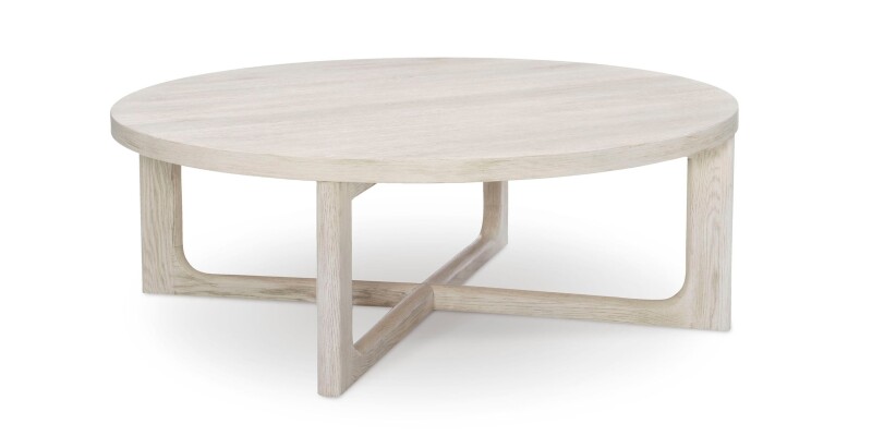 65240605VWHITE-101317627 Reston Round Cocktail Table - Image 1