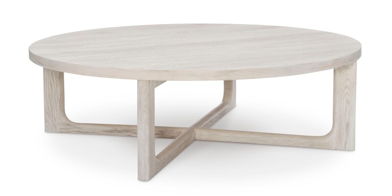 65240606VWHITE-101317638 Reston Round Cocktail Table - Image 1