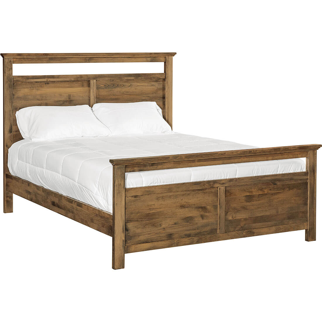 Emmerson Platform Queen Bed - Tall Footboard - 67298