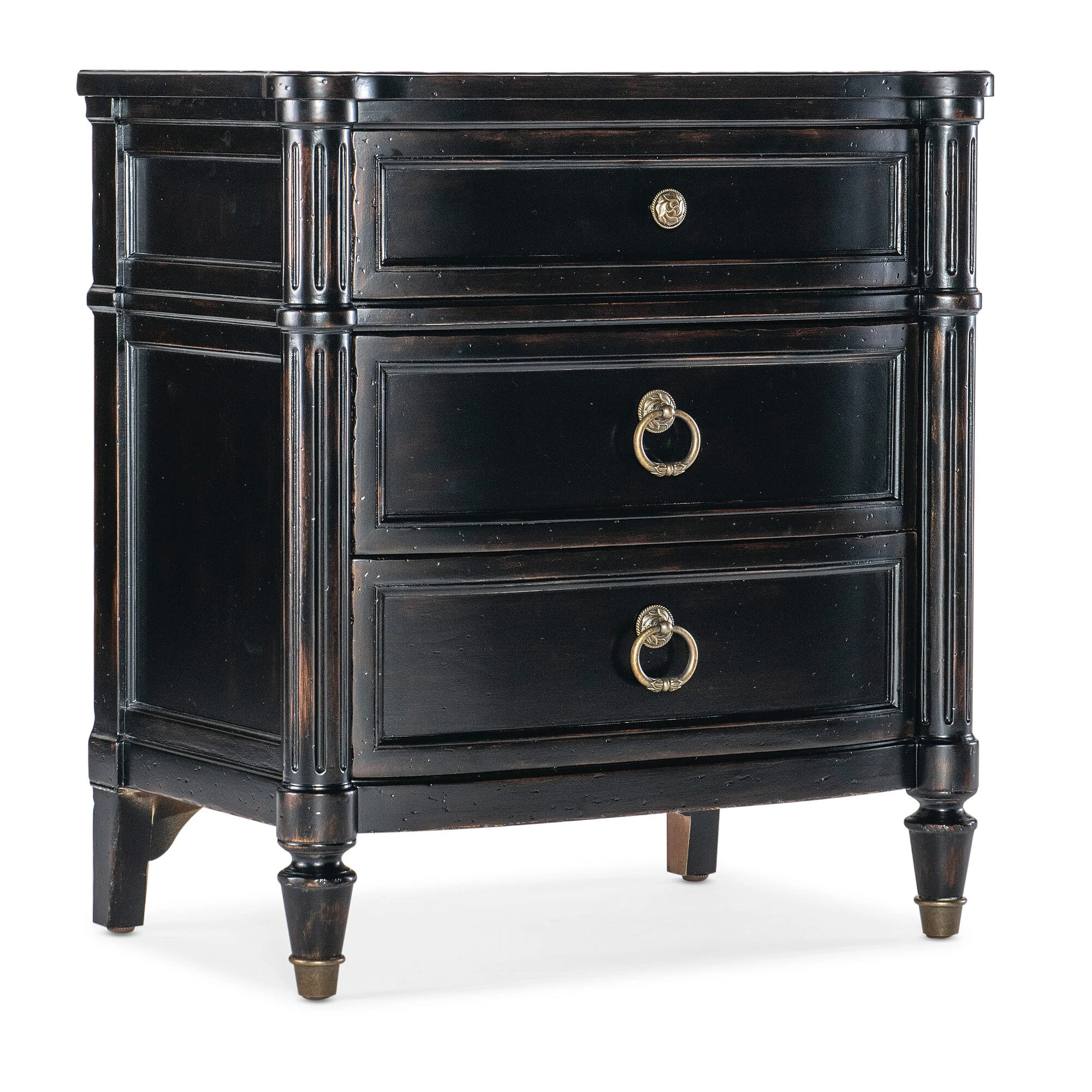 67509001597-106320188 Charleston Three-Drawer Nightstand - Image 1