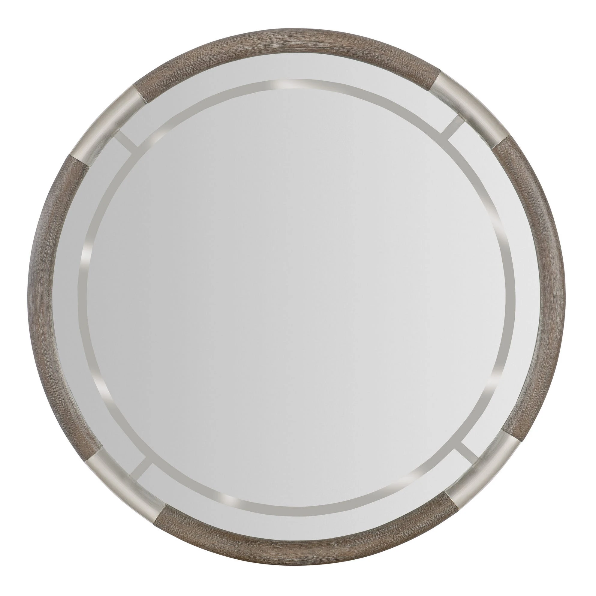 68509000789-106320445 Modern Mood Round Mirror - Image 1
