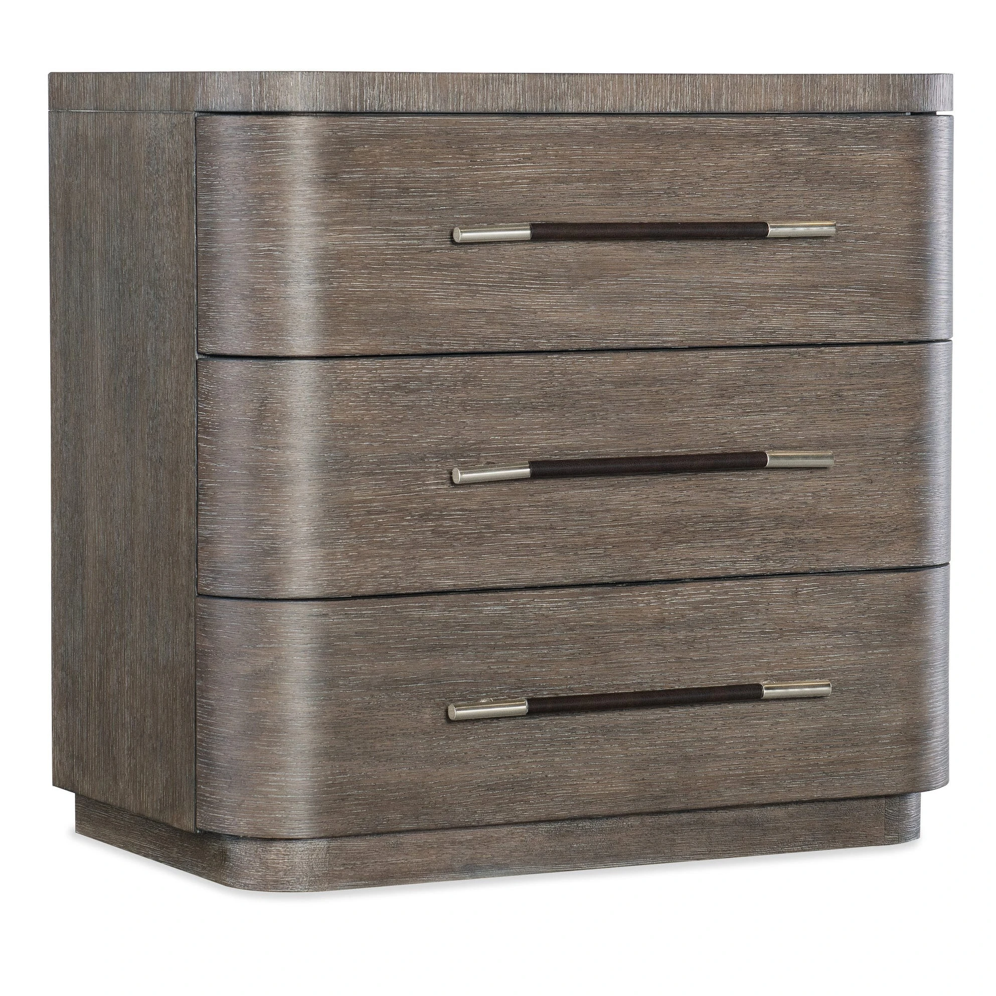 68509001689-106320470 Modern Mood Three Drawer Nightstand - Image 1