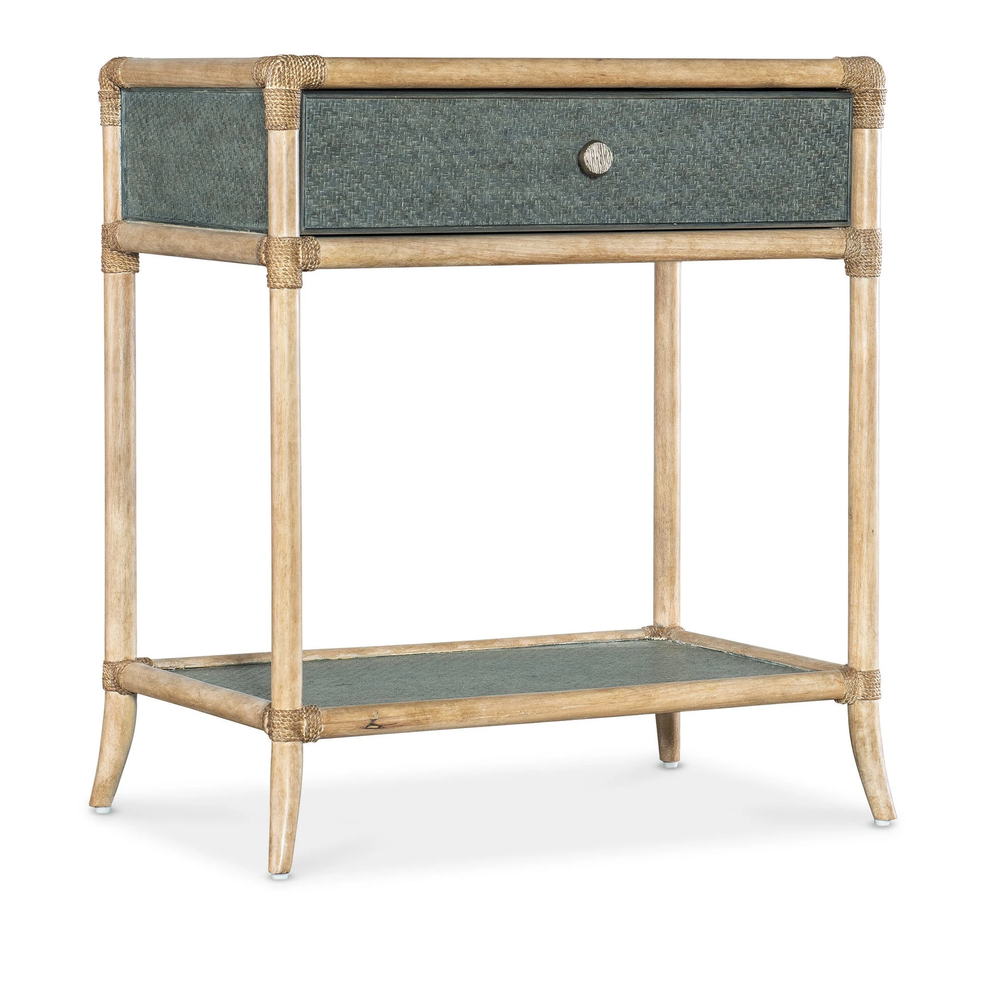 69509011745-106320721 Retreat Pole Rattan Bedside Table - Image 1