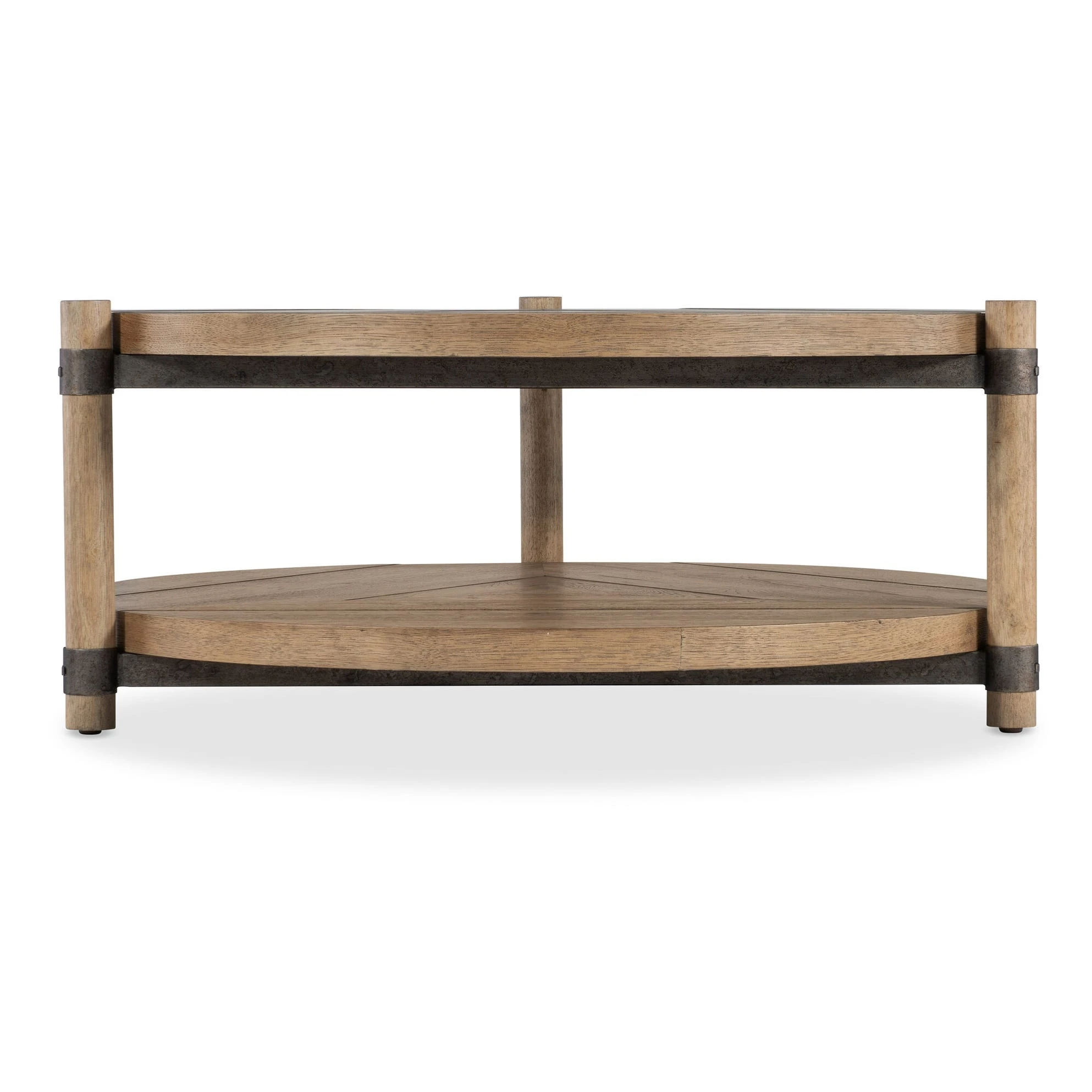 69528021180-106320847 Vineyard Row Round Cocktail Table - Image 1
