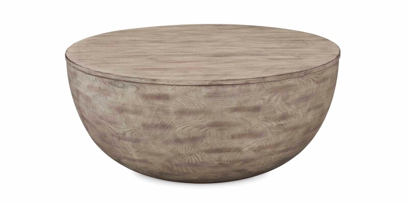6W260605-101317791 Tahiti Drum Cocktail Table - Image 1